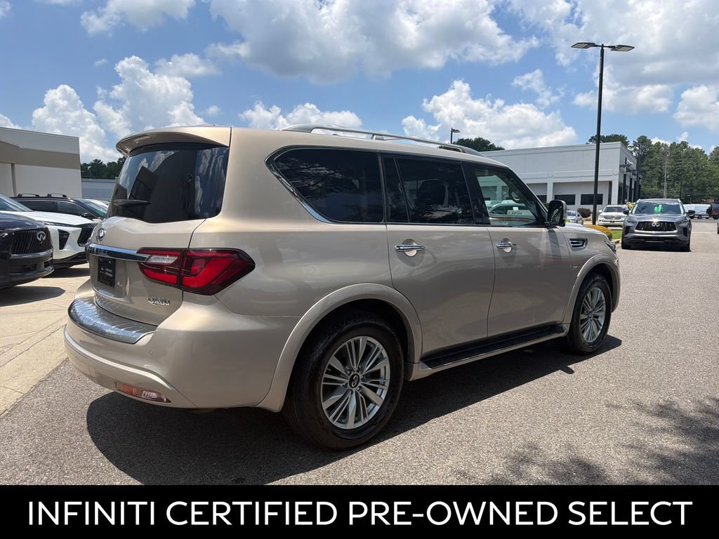 Certified 2019 INFINITI QX80 Luxe w/ Proassist Package RWD image 22