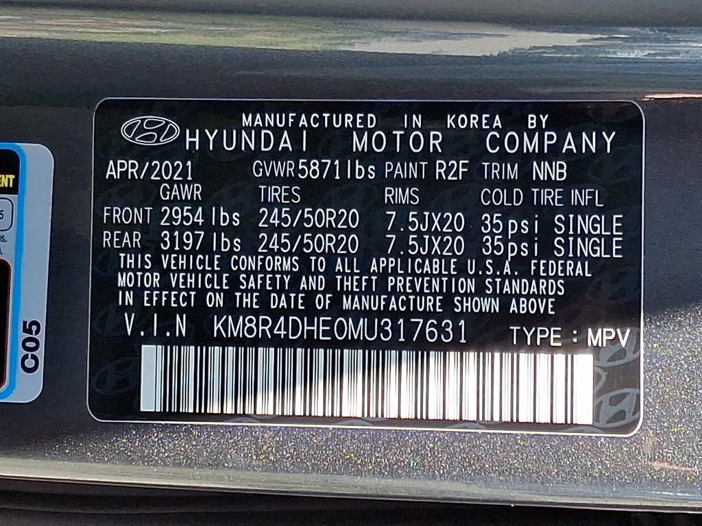 Used 2021 Hyundai Palisade SEL w/ Premium Package AWD/4WD image 29