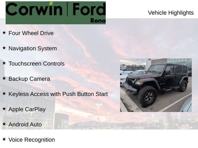 Used 2020 Jeep Wrangler Unlimited Rubicon AWD/4WD image 8