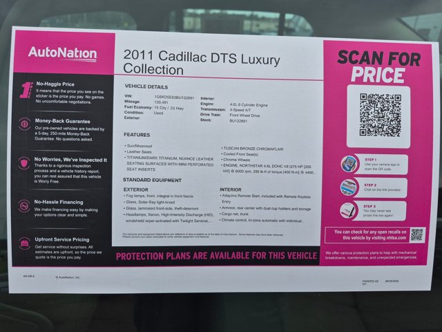 Used 2011 Cadillac DTS Luxury FWD image 25