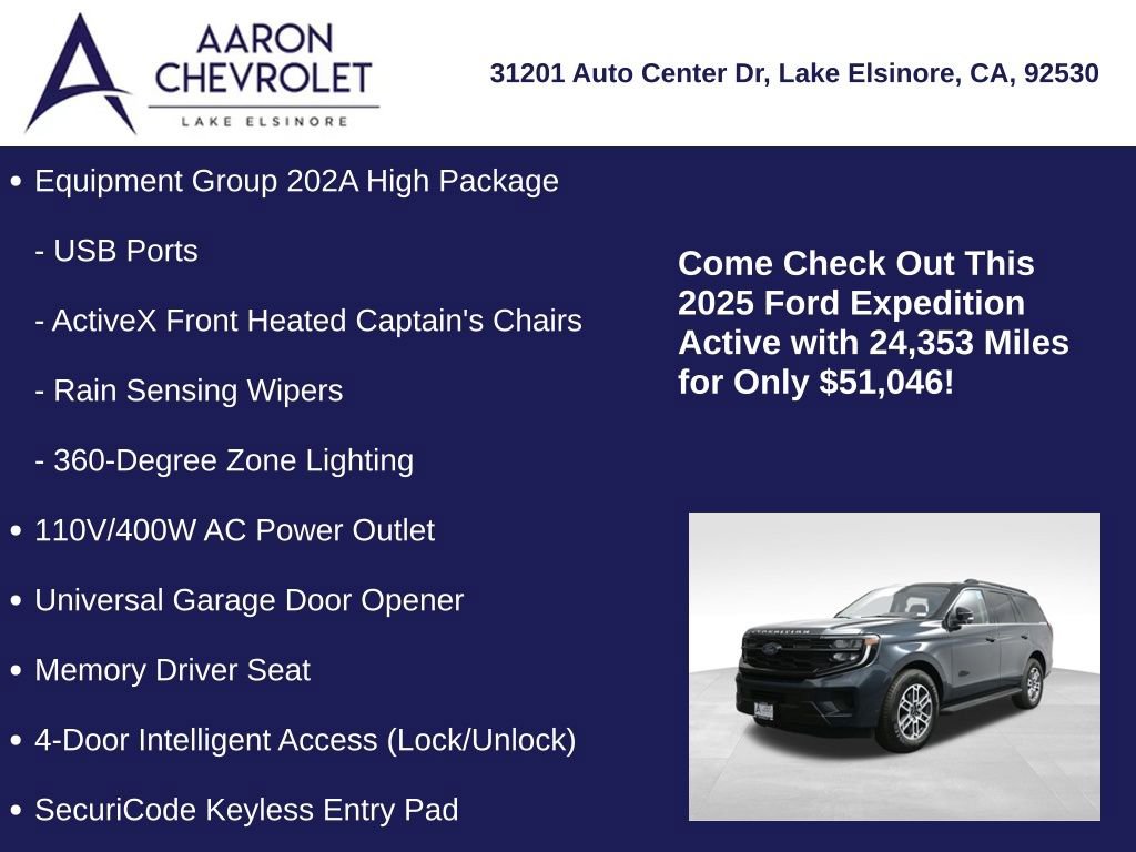 Used 2025 Ford Expedition Active RWD image 15