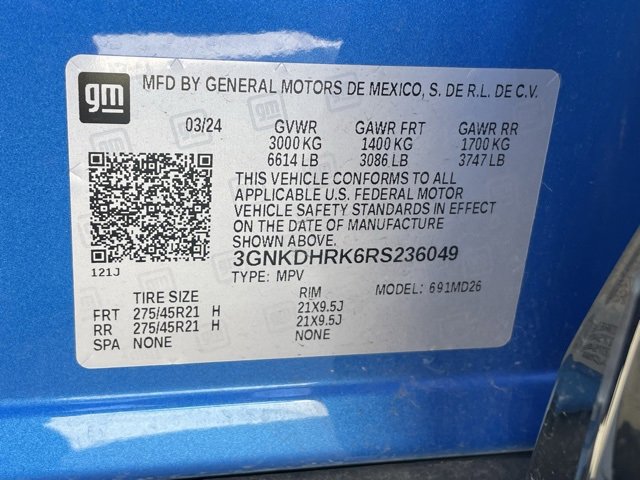 Used 2024 Chevrolet Blazer EV RS image 38