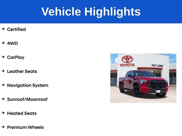 Certified 2026 Toyota Tundra Limited w/ Limited PVM Package AWD/4WD image 5