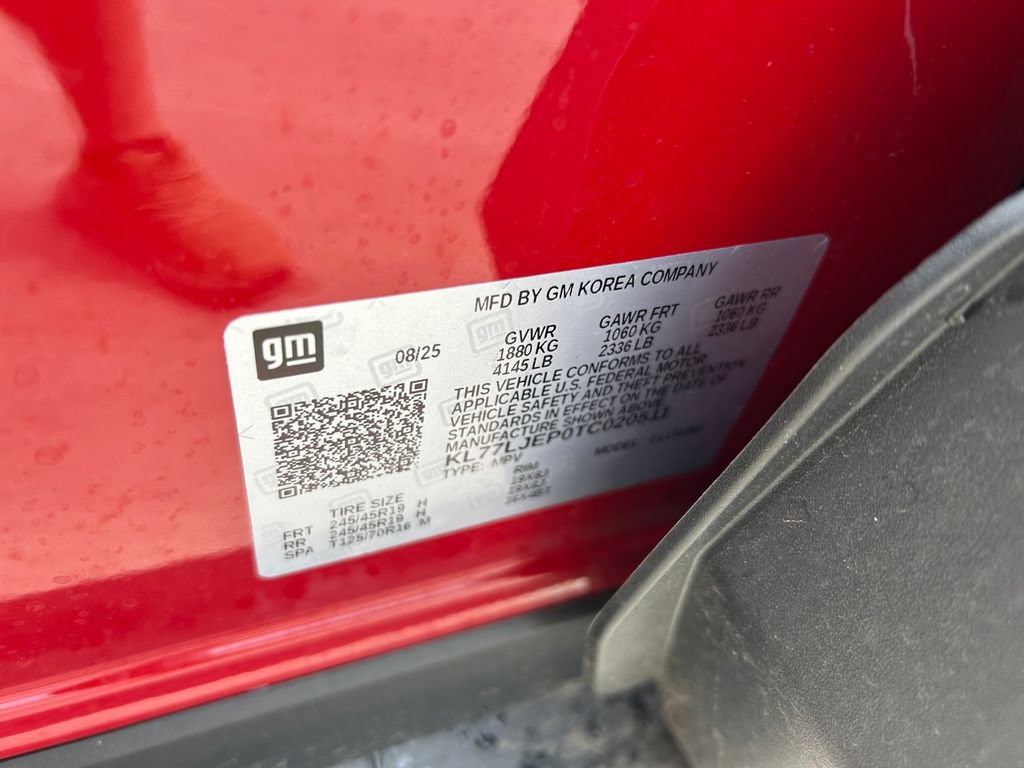 Used 2026 Chevrolet Trax RS w/ Sunroof Package FWD image 10
