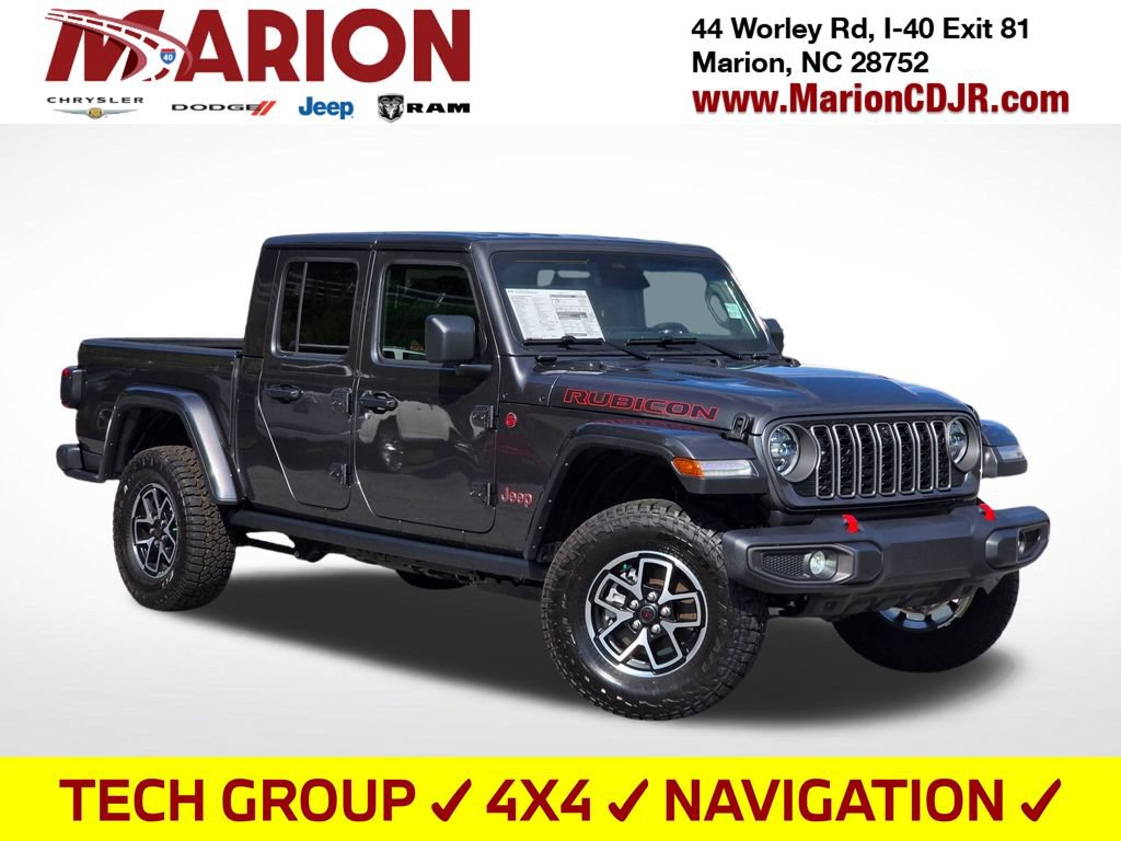 New 2026 Jeep Gladiator Rubicon w/ Technology Group