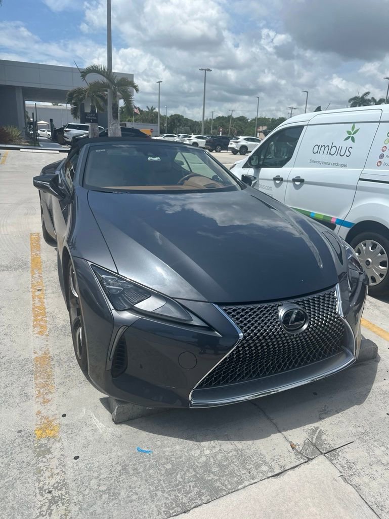 Used 2024 Lexus LC 500 Convertible w/ Touring Package RWD image 1