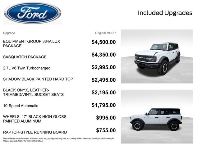 New 2026 Ford Bronco Badlands AWD/4WD image 2