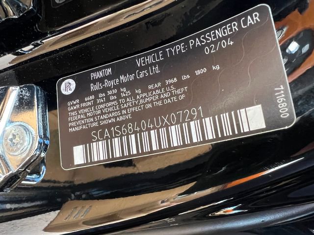Used 2004 Rolls-Royce Phantom Sedan image 39