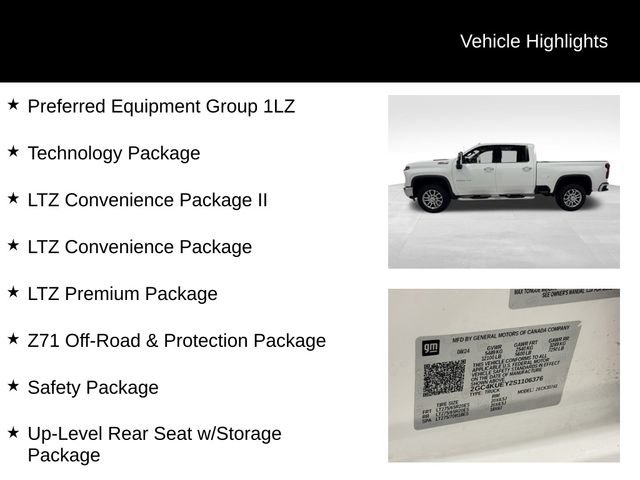 Certified 2025 Chevrolet Silverado 3500 LTZ w/ LTZ Premium Package AWD/4WD image 27