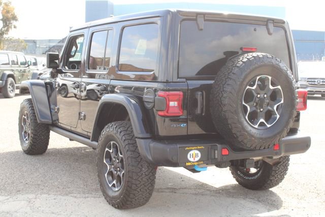 Used 2022 Jeep Wrangler Unlimited Rubicon 4xe w/ Steel Bumper Group AWD/4WD image 3