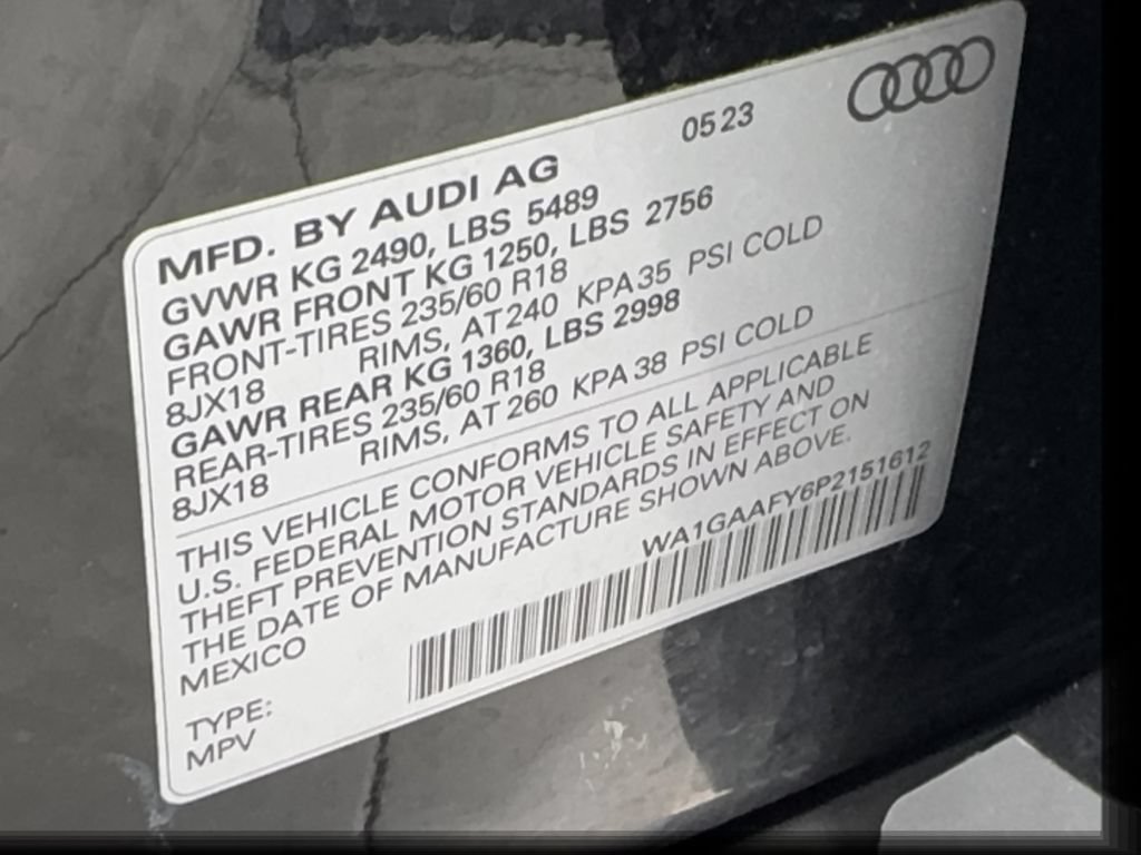 Used 2023 Audi Q5 2.0T Premium w/ Convenience Package AWD/4WD image 59