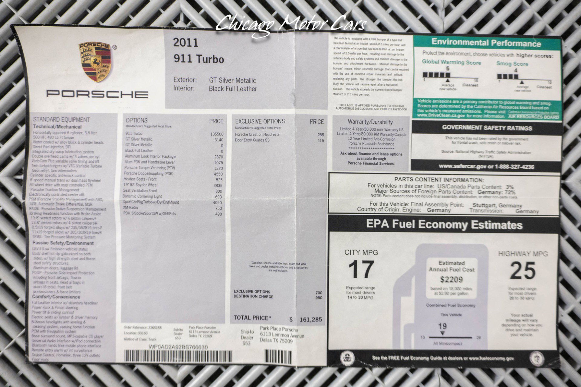 Used 2011 Porsche 911 Only 14k Miles Front PPF Rare image 43