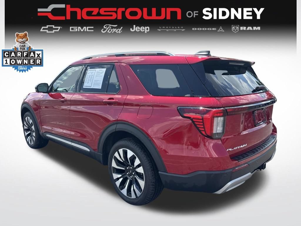 Used 2025 Ford Explorer Platinum w/ LUX Leather Package AWD/4WD image 3