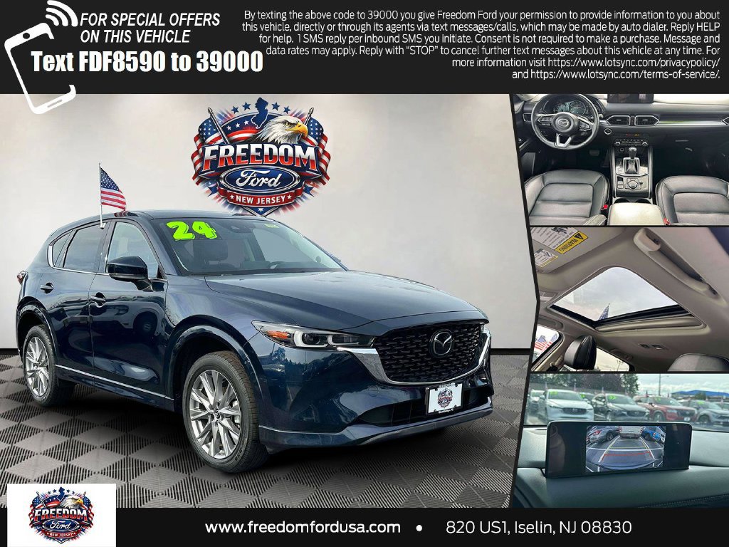 Used 2024 MAZDA CX-5 AWD 2.5 S w/ Premium Package