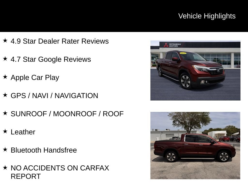 Used 2019 Honda Ridgeline RTL-E image 5
