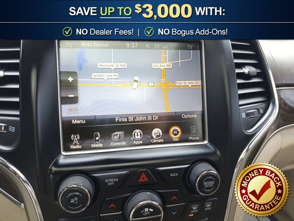 Used 2015 Jeep Grand Cherokee Overland w/ Trailer Tow Group IV RWD image 25