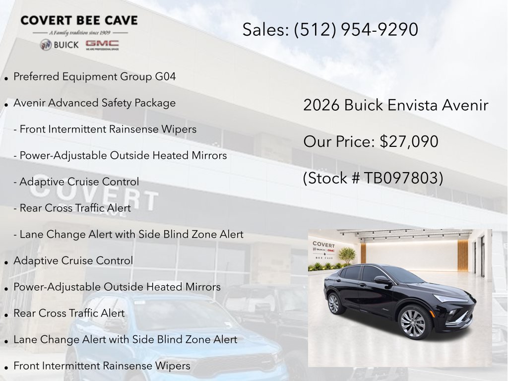 New 2026 Buick Envista Sport Touring FWD image 7