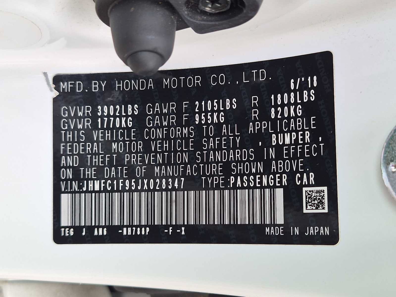 Used 2018 Honda Civic Touring image 34