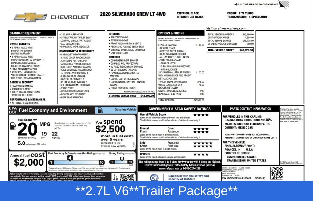 Used 2020 Chevrolet Silverado 1500 LT w/ LT Value Package image 8