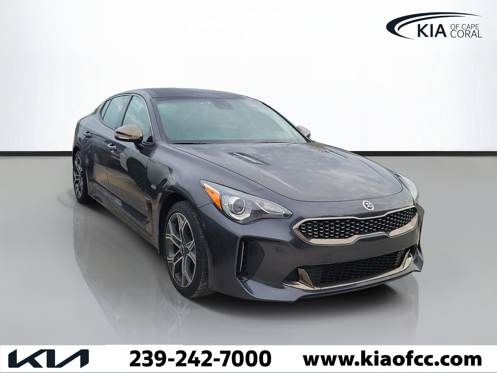 Certified 2021 Kia Stinger GT-Line w/ Sun & Sound Package