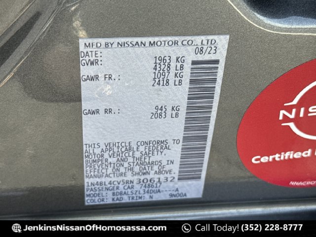 Certified 2024 Nissan Altima 2.5 SR FWD image 51