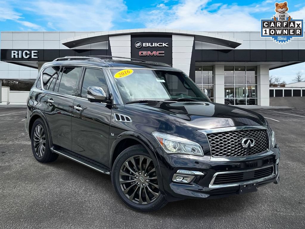 Used 2016 INFINITI QX80 Limited w/ All Season Package