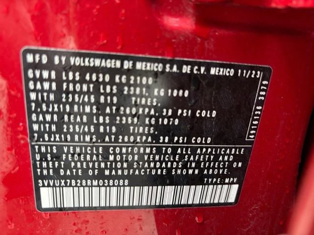 Certified 2024 Volkswagen Taos SE image 11