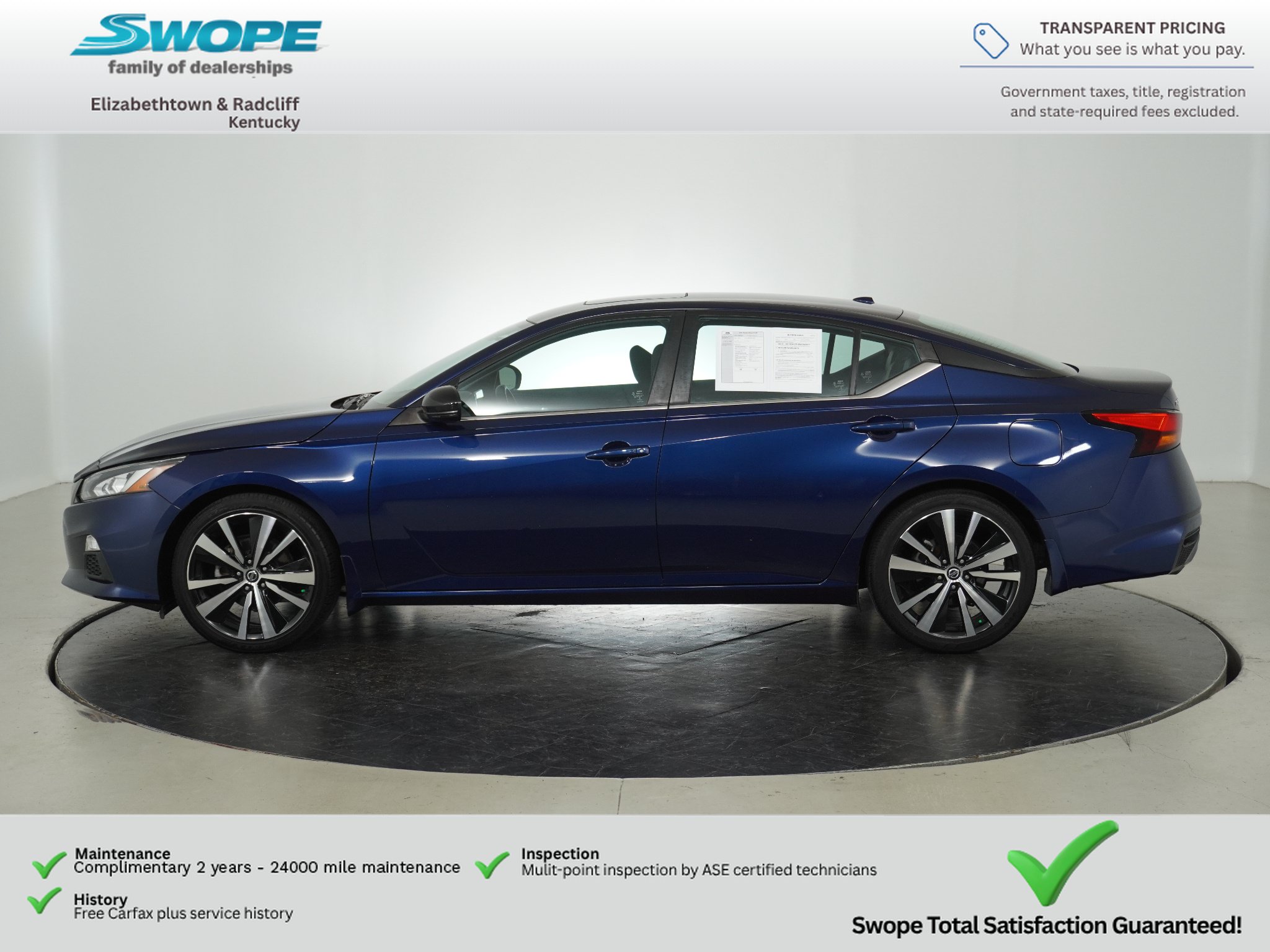 Used 2021 Nissan Altima 2.5 SR w/ SR Premium Package FWD image 7