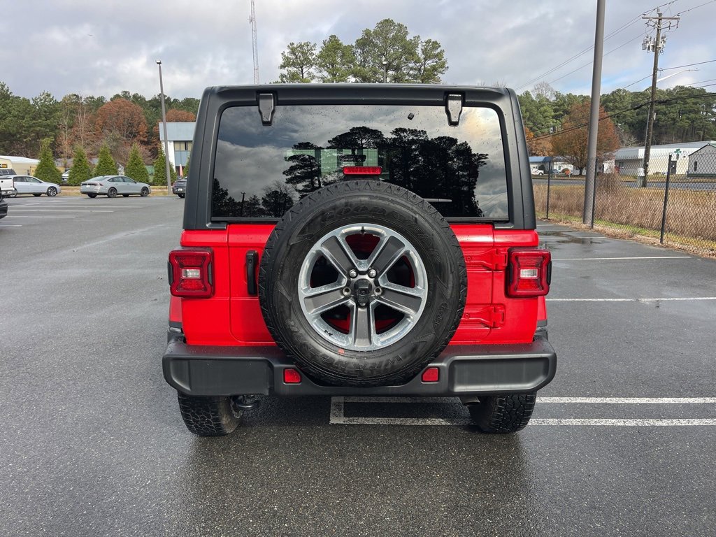 Used 2022 Jeep Wrangler Unlimited Sahara w/ LED Lighting Group image 6