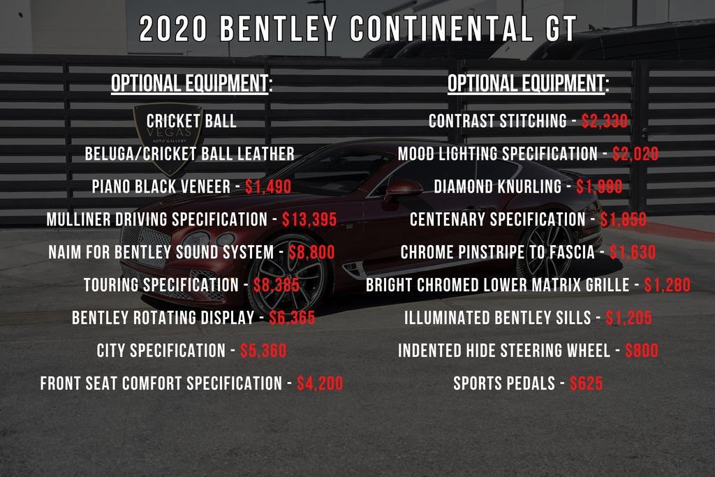 Used 2020 Bentley Continental GT First Edition AWD/4WD image 5