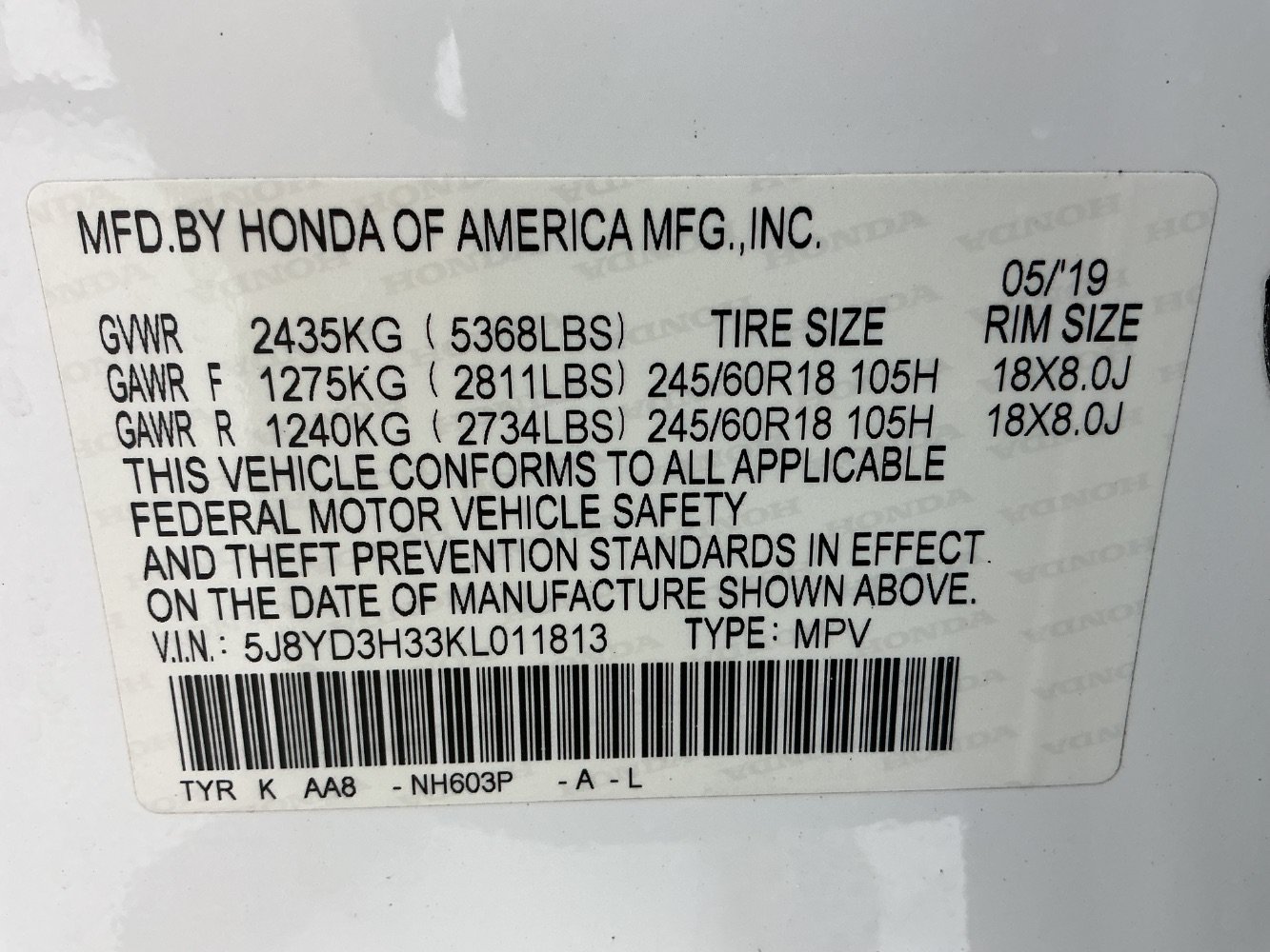 Used 2019 Acura MDX FWD image 53