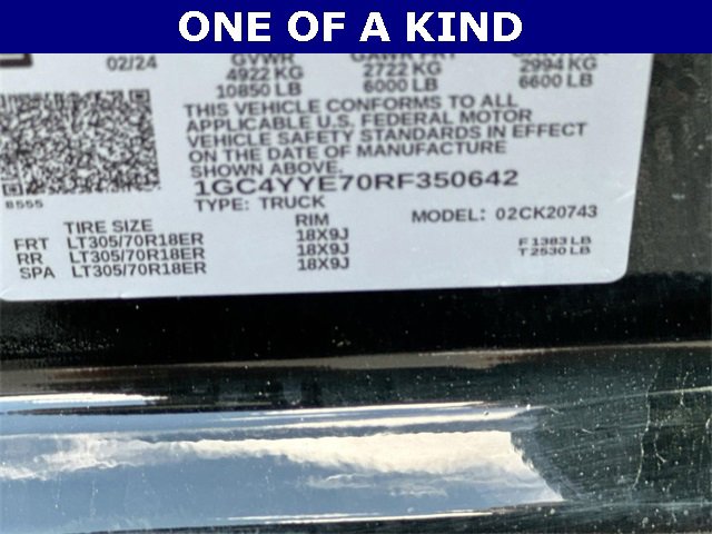 Certified 2024 Chevrolet Silverado 2500 ZR2 w/ LPO, Dark Essentials Package image 35