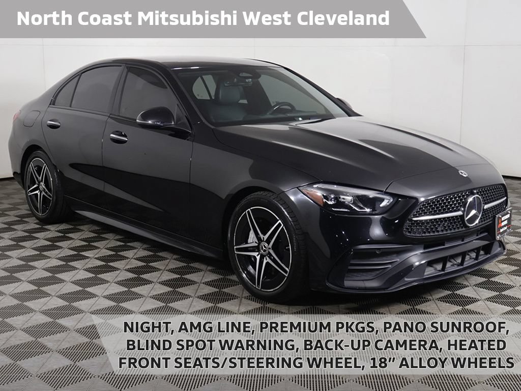 Used 2023 Mercedes-Benz C 300 4MATIC Sedan w/ AMG Line w/ Night Package