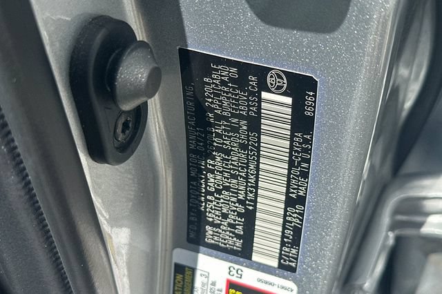 Used 2021 Toyota Camry XSE FWD image 28