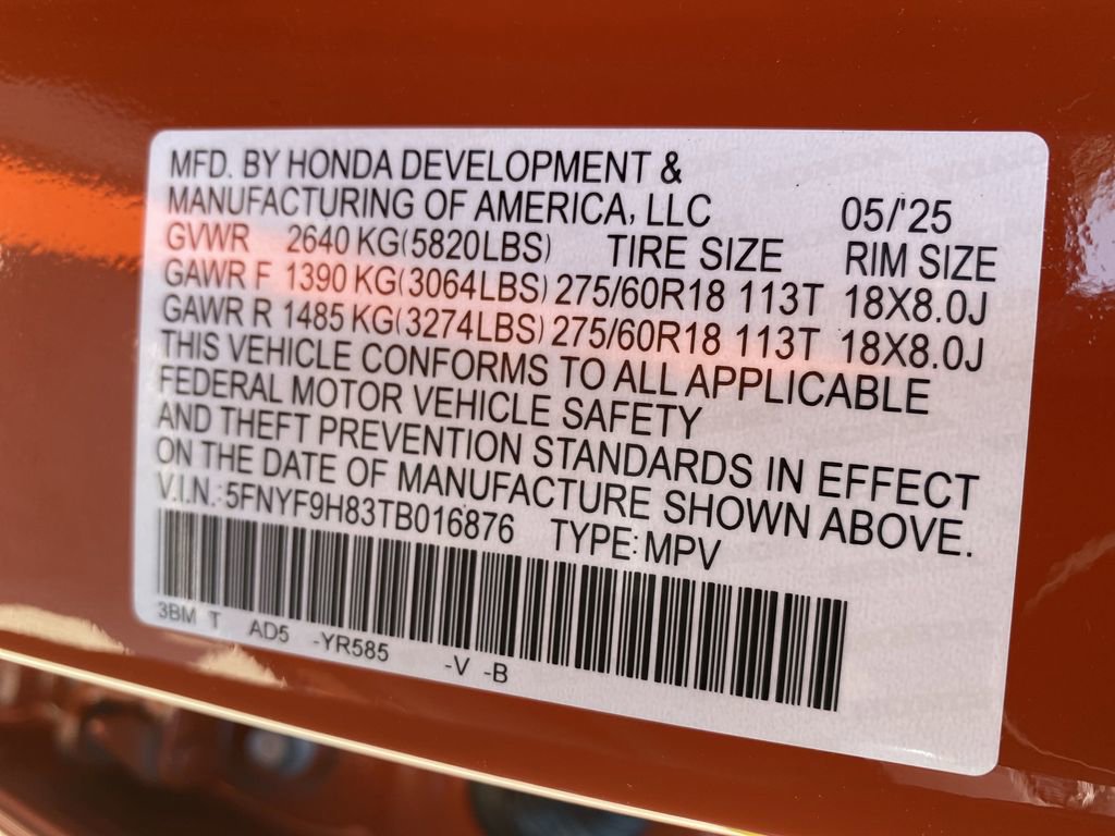 New 2026 Honda Passport TrailSport Elite image 42