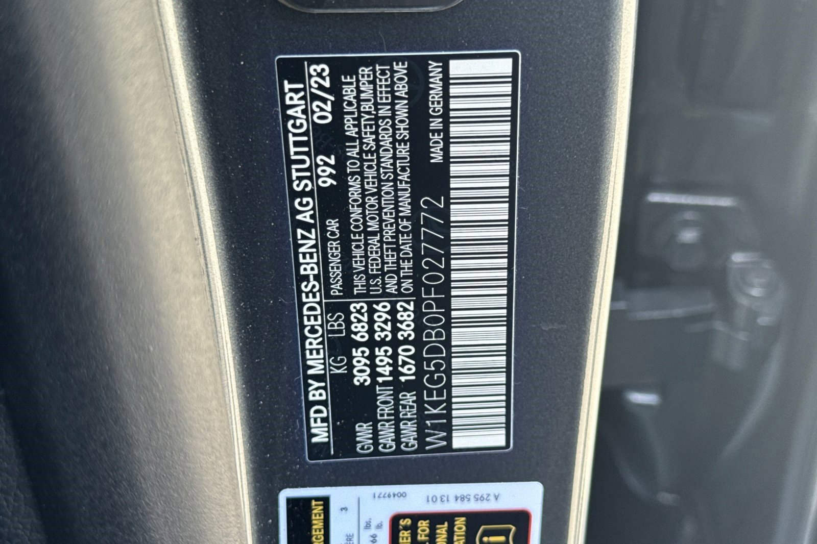 Used 2023 Mercedes-Benz EQE AMG 4MATIC Sedan image 19