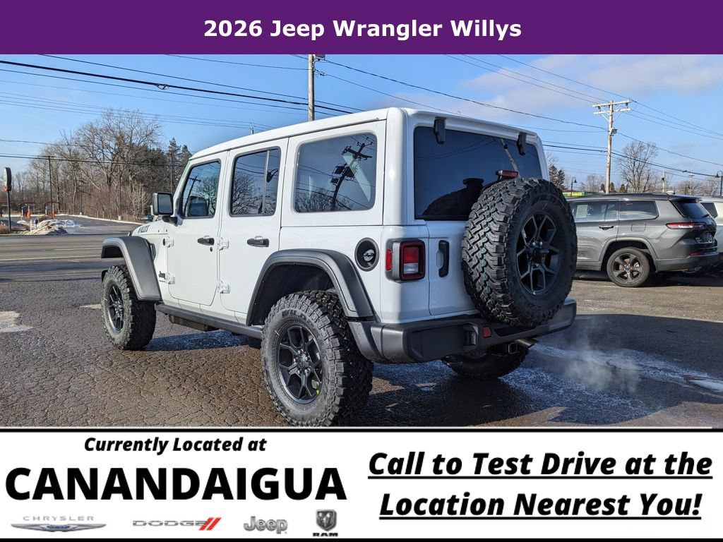 New 2026 Jeep Wrangler Unlimited Sport AWD/4WD image 7