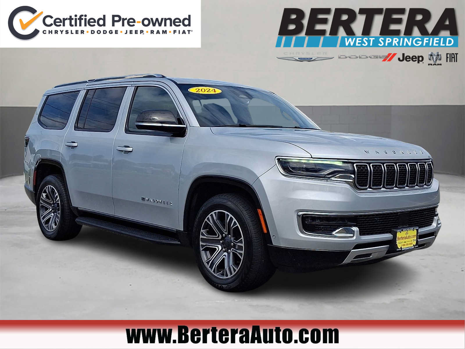 Certified 2024 Jeep Wagoneer Series II w/ Flexible Seating Group