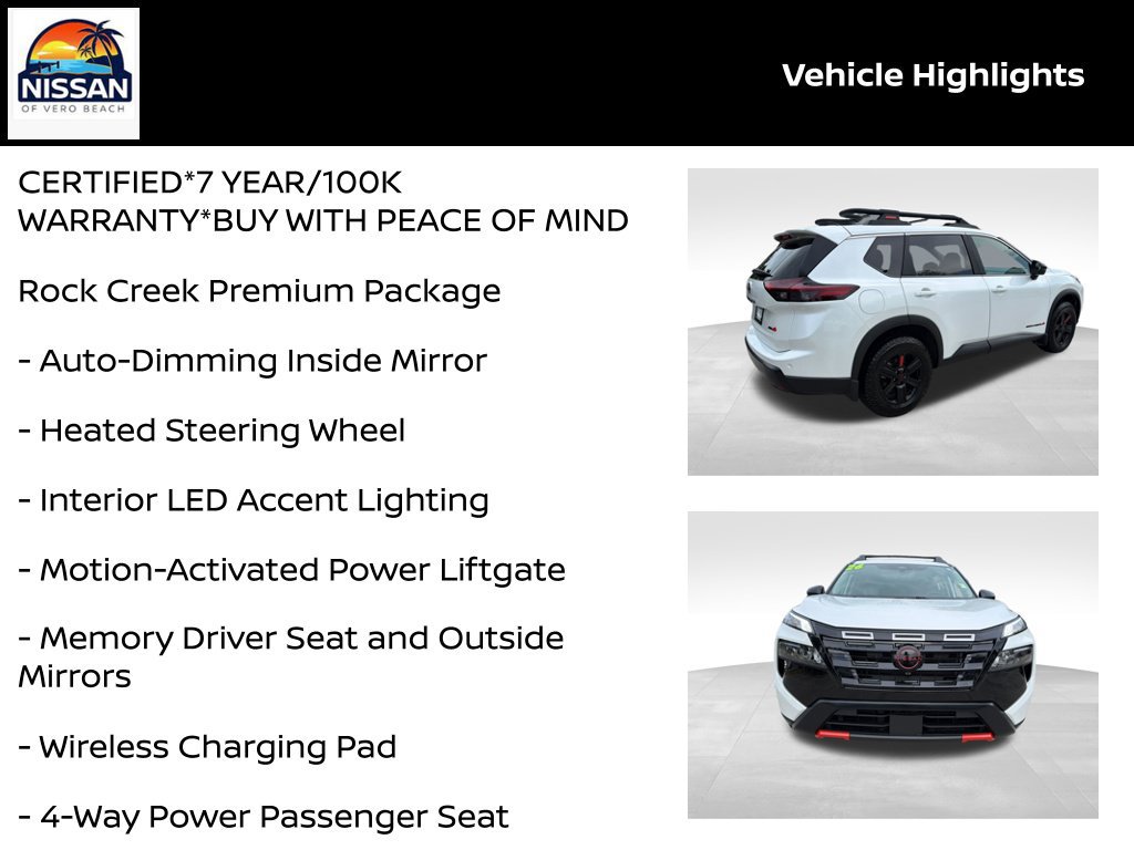 Certified 2026 Nissan Rogue SV w/ Rock Creek Premium Package AWD/4WD image 19