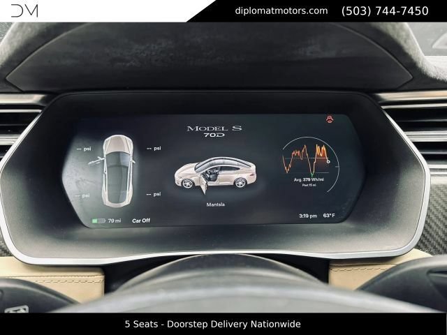 Used 2015 Tesla Model S 70D AWD/4WD image 31