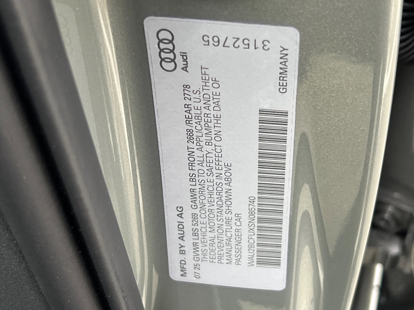 New 2025 Audi A5 2.0T Premium Plus image 26