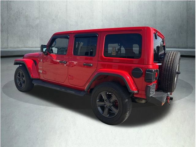 Used 2021 Jeep Wrangler Unlimited Sahara w/ Uconnect 4C Nav & Sound Group AWD/4WD image 3