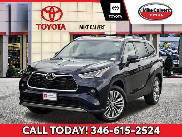 Certified 2025 Toyota Highlander Platinum
