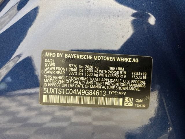 Used 2021 BMW X3 xDrive30e w/ Convenience Package AWD/4WD image 25