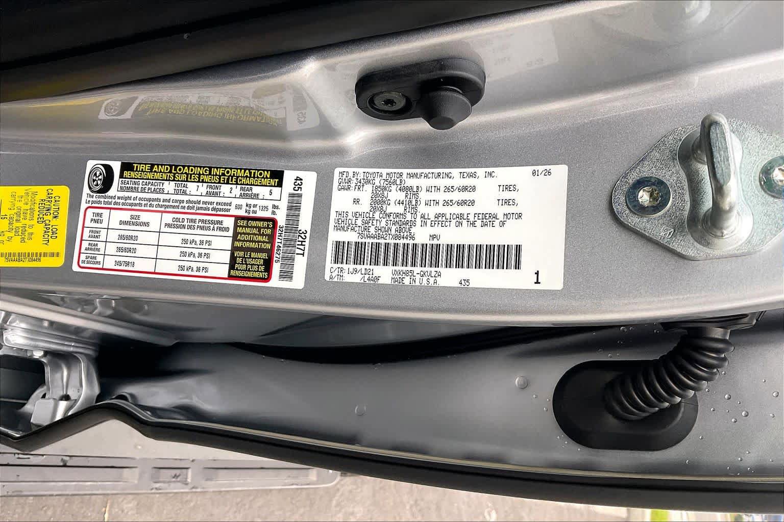 New 2026 Toyota Sequoia Limited image 21