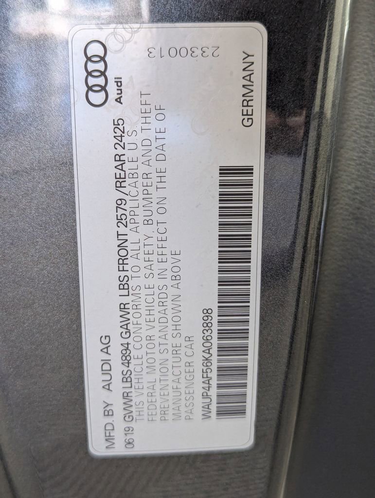 Used 2019 Audi S5 Premium Plus w/ Premium Plus AWD/4WD image 82