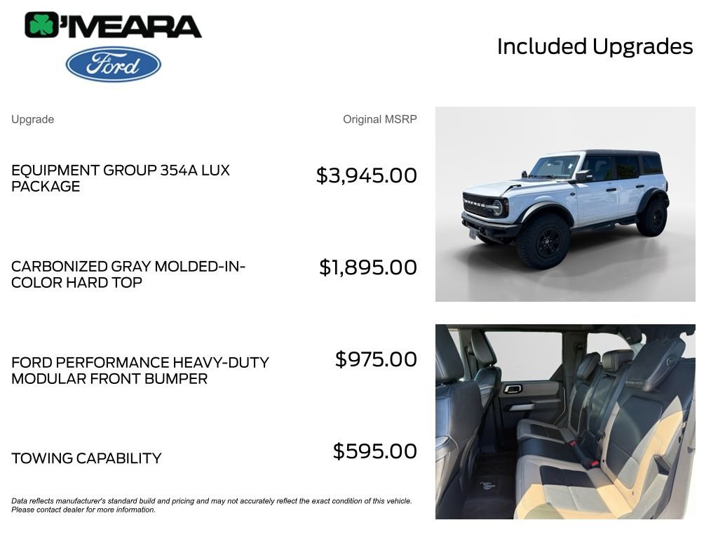 Used 2023 Ford Bronco Wildtrak AWD/4WD image 4