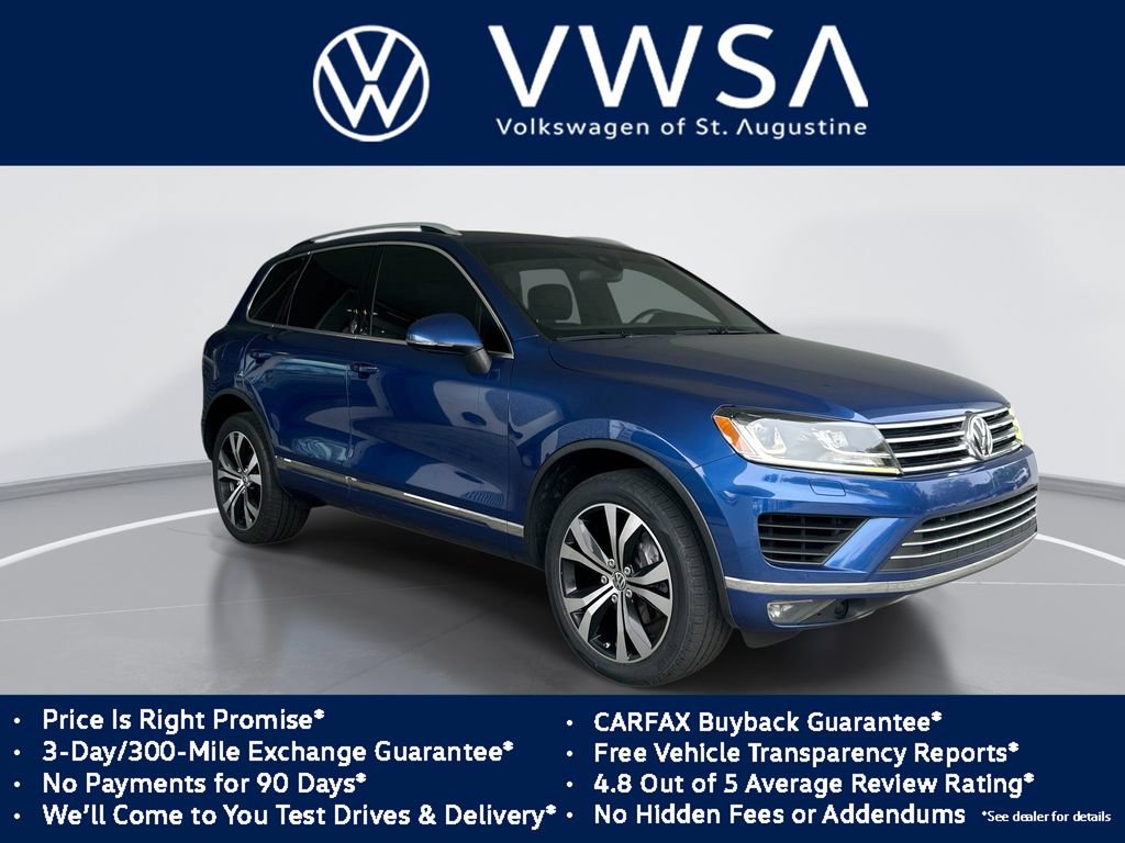 Used 2017 Volkswagen Touareg Wolfsburg Edition