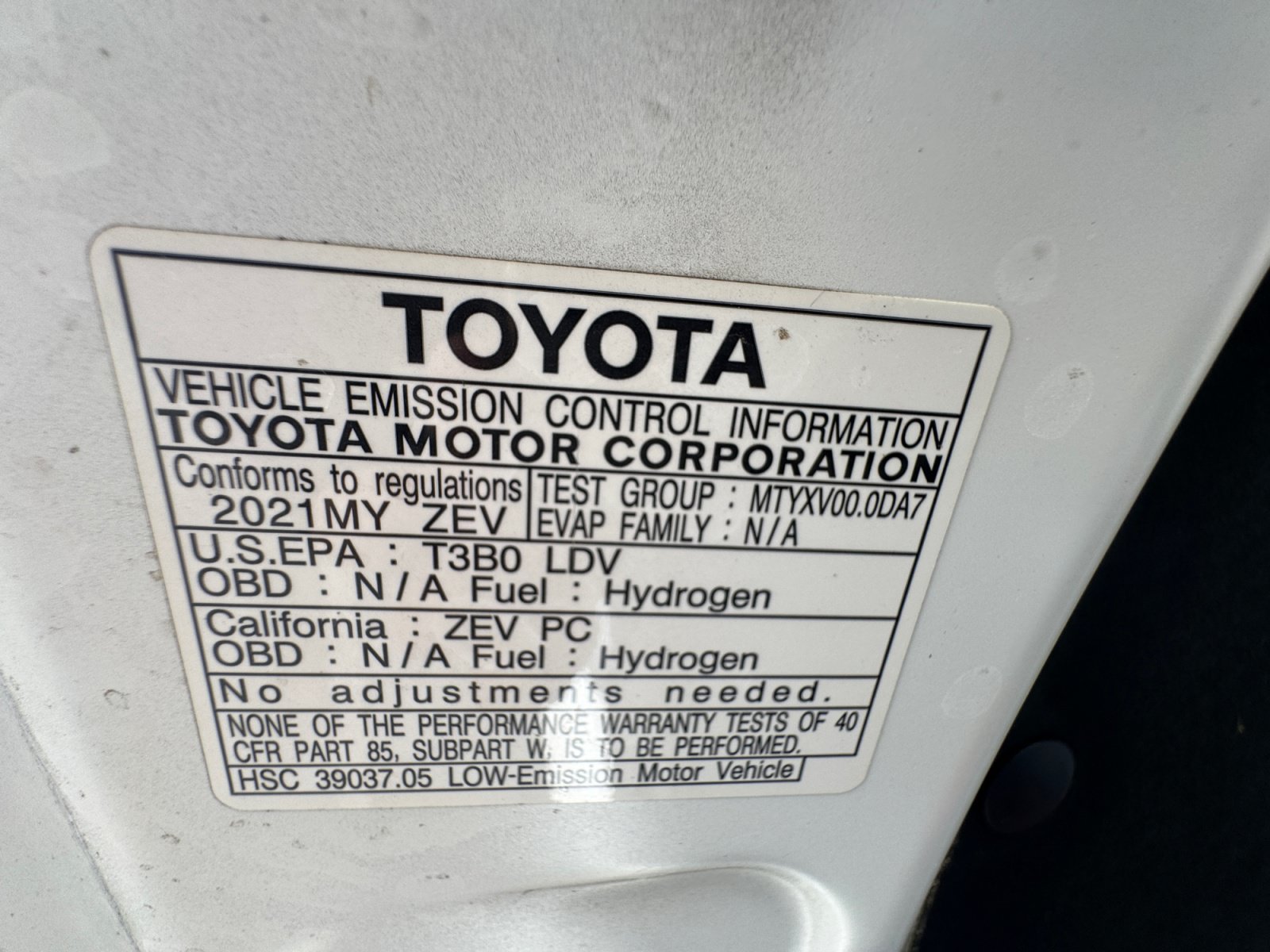 Used 2021 Toyota Mirai w/ Advanced Technology Package RWD image 18