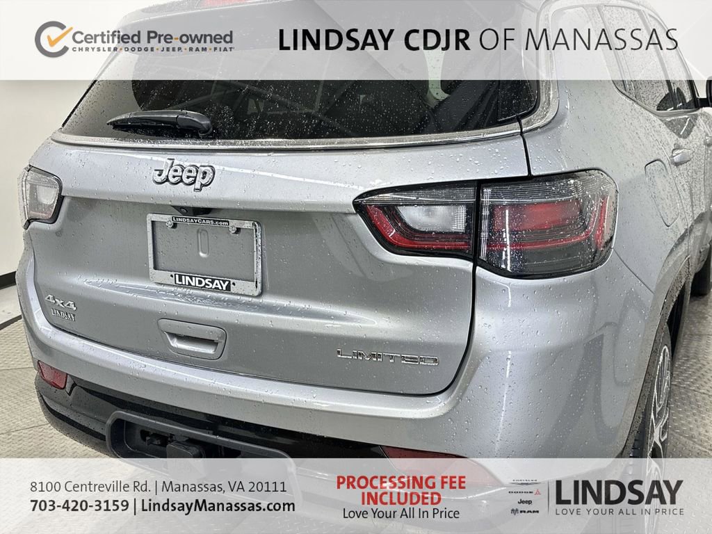 Certified 2022 Jeep Compass Limited w/ Elite Group image 9